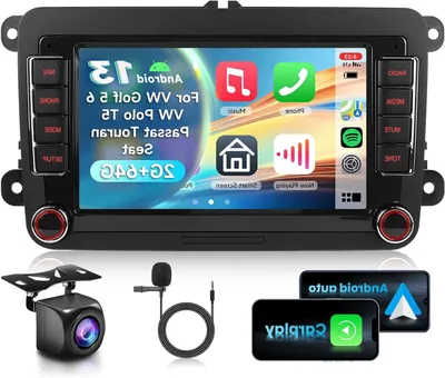 Image de Autoradio 7 pouces - Système multimédia - Autoradio intégré - Android Auto - CarPlay