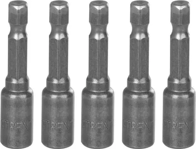 Obrázek produktu pro Magnetická hlava Strend Pro MS84, 6 mm, 1/4", magnetický držák bitů, balení 5 kusů.