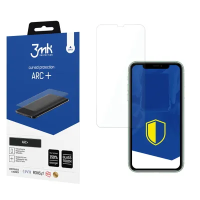 Produktbild von 3mk Display Schutzfolie ARC+ für Apple iPhone XR/11 0,17mm Self-Heal