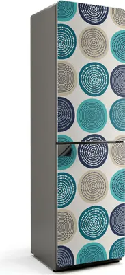 Obrázek produktu pro Magnetický kryt lednice - Magnetická fólie do kuchyně - Magnetická dekorace na lednici - samolepicí magnetická tabule - magnetická fólie na dveře lednice - 60x205 cm