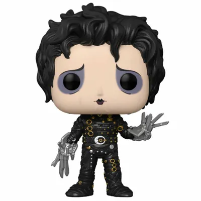 A Funko Pop! vinyl figure of Edward Scissorhands.