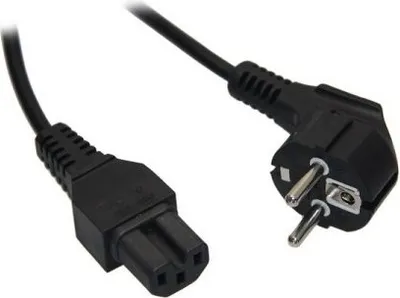 Produktbild von Warmgeräte-Anschlusskabel, 2 m, Schwarz