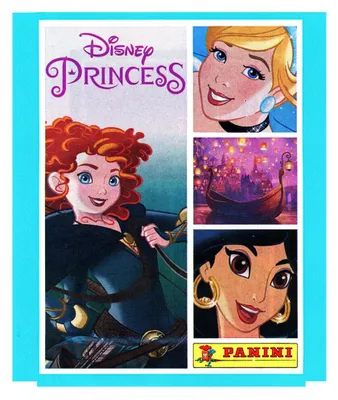 Zdjęcie produktu dla Panini Disney Princess - Serce księżniczki - Naklejki kolekcjonerskie - 1 torebka