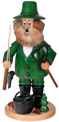 Produktbild von Angler (24cm) Räuchermann von Drechselwerkstatt Uhlig