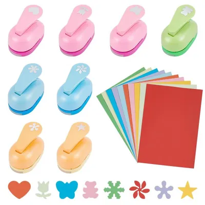 Produktbild von Elzusha – 8 Papierstanzen für kreative Projekte