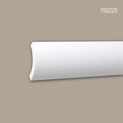 Produktbild von PROFHOME 150225 Eckleiste Zierleiste für indirekte Beleuchtung Stuckleiste 2 m