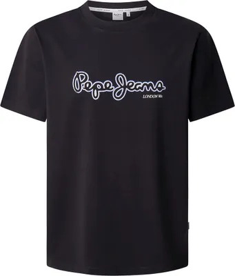 Produktbild von Pepe Jeans Dorian Kurzarm-t-shirt Schwarz M Mann Schwarz M