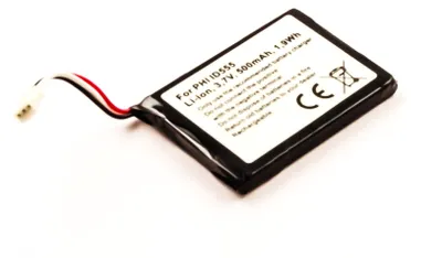 Produktbild von Akku für PHILIPS ID555, ID5551B/38, ID5552B/38 ersetzt  THOMSON 5-2762, 25689