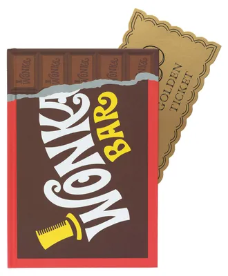 Productafbeelding van Erik Editores, Willy Wonka, Wonka Bar, A5 premium notitieboek met cadeauverpakking, bruin, bruin, one size