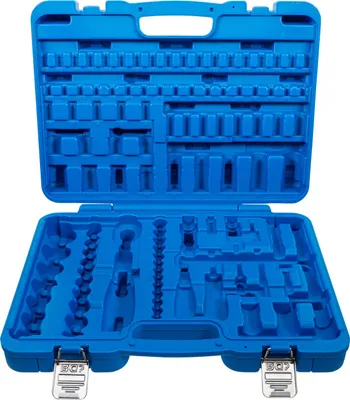 Werkzeugkoffer, leer, Kunststoff, blau, 1 Stück