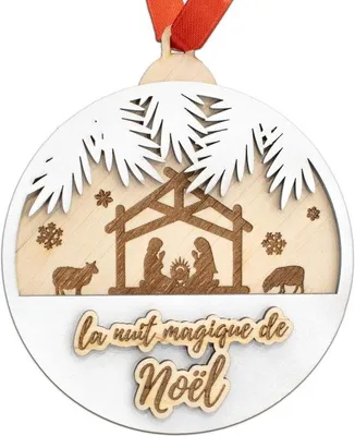 Immagine prodotto di Guaina natalizia personalizzata - Decorazione natalizia tradizionale - Idea regalo perfetta