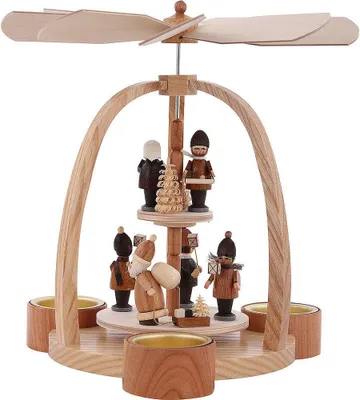Productafbeelding van Twee verdiepingen tellende piramide van "Striezelkinder" (24 cm) van Knuth Neuber