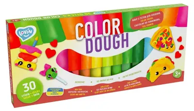 Immagine prodotto di Lekka masa plastyczna Lovin Color Dough 30 sztuk