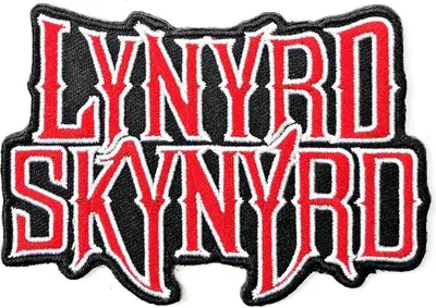 Produktbild von Lynyrd Skynyrd - Logo - Aufnäher zum Aufbügeln RO6804 (Einheitsgröße) (Rot/Schwarz/Weiß)
