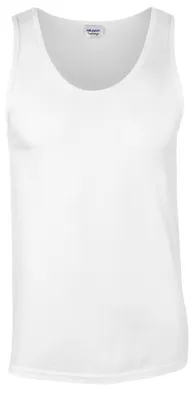 Produktbild von Gildan - "Softstyle" Ärmelloses Oberteil für Herren FK2174 (L) (Weiß)