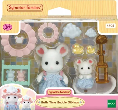 Zdjęcie produktu dla SYLVANIAN Kąpiel z bąbelkami d/myszek L5805 58053