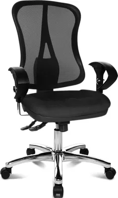 Produktbild von Topstar Bürodrehstuhl "Head Point SY Deluxe" schwarz inkl. Armlehnen