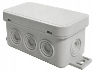 Zdjęcie produktu dla Puszka natynkowa, 80X45X41, Ip54, szara, 03803