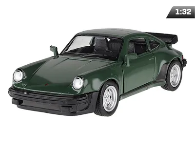 Obrázek produktu pro Model 1:32, RMZ Porsche 911 Turbo 3.3, tmavě zelený