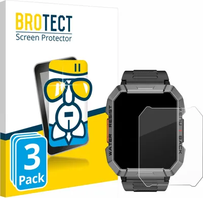 Produktbild von 3x BROTECT Schutzglas für Blackview W60 2.01" Schutzfolie Panzer Folie Glas Display Schutz klar