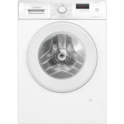 Produktbild von BOSCH SER2 WGE03207FR Bullauge-Waschmaschine – 8 kg – Induktion – L60 cm – 1200 U/min – Weiß
