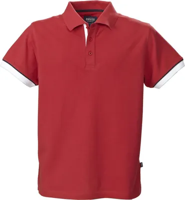 Produktbild von Poloshirt Anderson aus 100% Baumwoll-Piqué 240 g/m² mit garngefärbtem Kragen