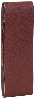 Produktbild von Schleifband-Set für Bandschleifer, rote Qualität K=60, 75 x 508 mm, 3-tlg.