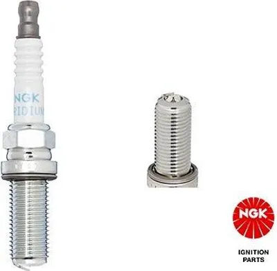 Produktbild von NGK Iridium Zündkerze 97537, Schlüsselweite 14 mm, Gewindemaß M12x1,25, Gewindelänge 26,5 mm