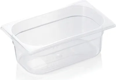 Produktbild von Gastronormbehälter / GN-Behälter, Kunststoff, GN 1/4, Serie 84, Tiefe wählbar : GN Behälter 1/4-065 mm Variante: GN Behälter 1/4-100 mm