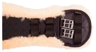 Produktbild von Br Anatomic Dressur Sattelgurte Schwarz 75 cm Schwarz 75 cm