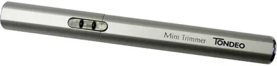 Produktbild von Tondeo Eco Mini Trimmer, Silber, Zylinder, 1,5 mm, 3,5 mm, Gesicht, Akku