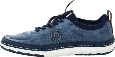 Zdjęcie produktu dla Casualowe sznurowane buty męskie w kolorze niebieskim
