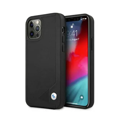 A black iPhone case is shown next to an iPhone.