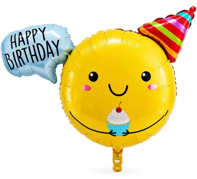 Productafbeelding van Folienballon Zonnetje 75 x 61 cm voor Feesten en Verjaardagen