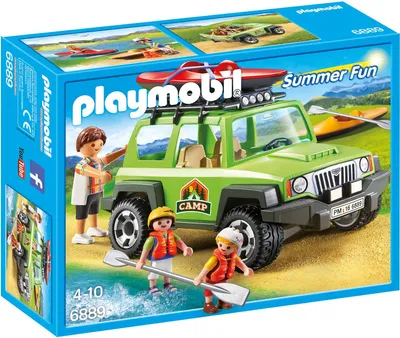 Produktbild von PLAYMOBIL Camp-Geländewagen, 6889