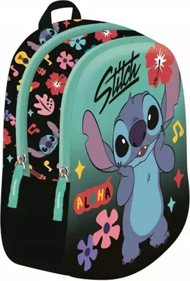Produktbild von Kindergarten-Ausflugsrucksack St. Majewski Stitch Mint Aloha