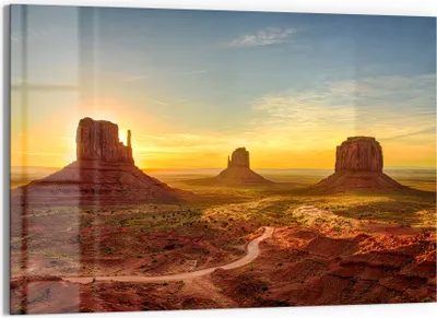 Produktbild von DEQORI Magnettafel Glas 90x60 cm 'Sandsteinformationen' beschreibbar Whiteboard