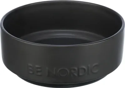 Produktbild von TRIXIE BE NORDIC Keramiknapf - schwarz - 1,2 l/ø 18 cm