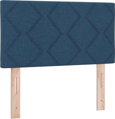 Immagine prodotto di vidaXL Testiera blu 80 cm Tessuto