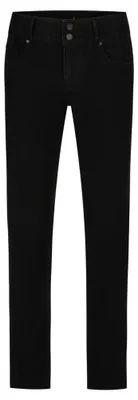Produktbild von Buena Vista - Damen 5-Pocket Jeans, Tummyless (B5664-888), Größe:L, Buena Farben:black (014)