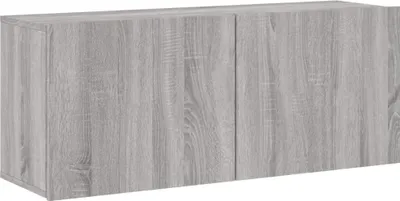 Produktbild von vidaXL TV-Wandschrank Grau Sonoma 100x30x41 cm
