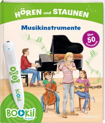 Produktbild von BOOKii® Hören und Staunen Musikinstrumente