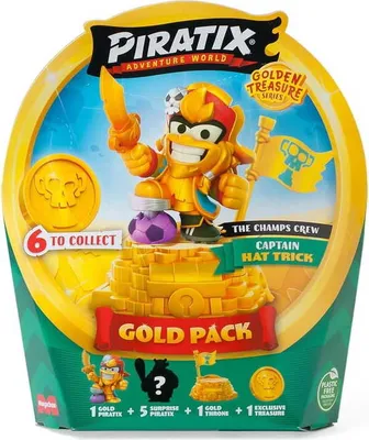 Produktbild von Piratix Golden Treasure Gold Pack Figure Magicbox