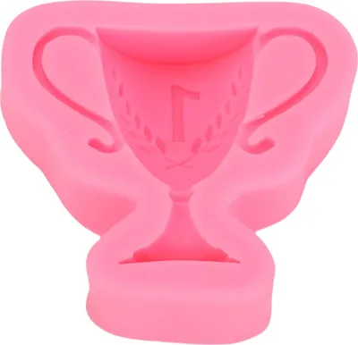 Obrázek produktu pro Silikonová forma na fondán, forma na trofeje, forma na čokoládu pro zdobení dortů, ozdoby na cupcakes, domácí pečení