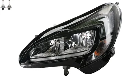 Produktbild von Scheinwerfer passend für Opel Corsa E 09/2014 - Links Leuchtmittel 1216873 13381343 Johns