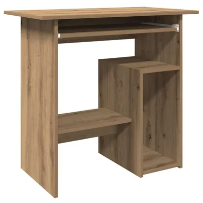 Produktbild von vidaXL Schreibtisch Artisan-Eiche 80x45x74 cm Holzwerkstoff