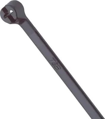 Produktbild von Ty-Rap UV-Stahlnasenkabelbinder 295 x 4,8 mm Schwarz
