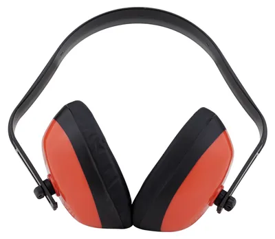 Immagine prodotto di EDUPLAY 150106 Protezione dell'udito per bambini "Auris", plastica, nero/arancione