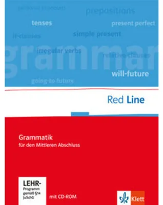 Obrázok produktu pre Red Line. Klassen 5-10. Grammatik für den mittleren Abschluss mit Lernsoftware