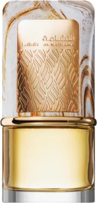 A close-up studio shot of a perfume bottle.